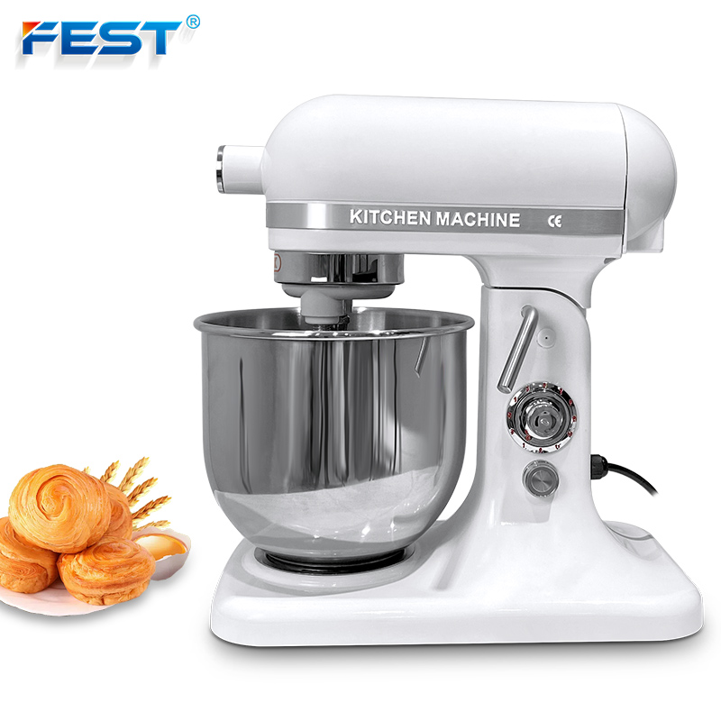 Commercial Kitchen Mixers Dough Mixer - المطبخ المنزلي 7 لتر وعاء خلط