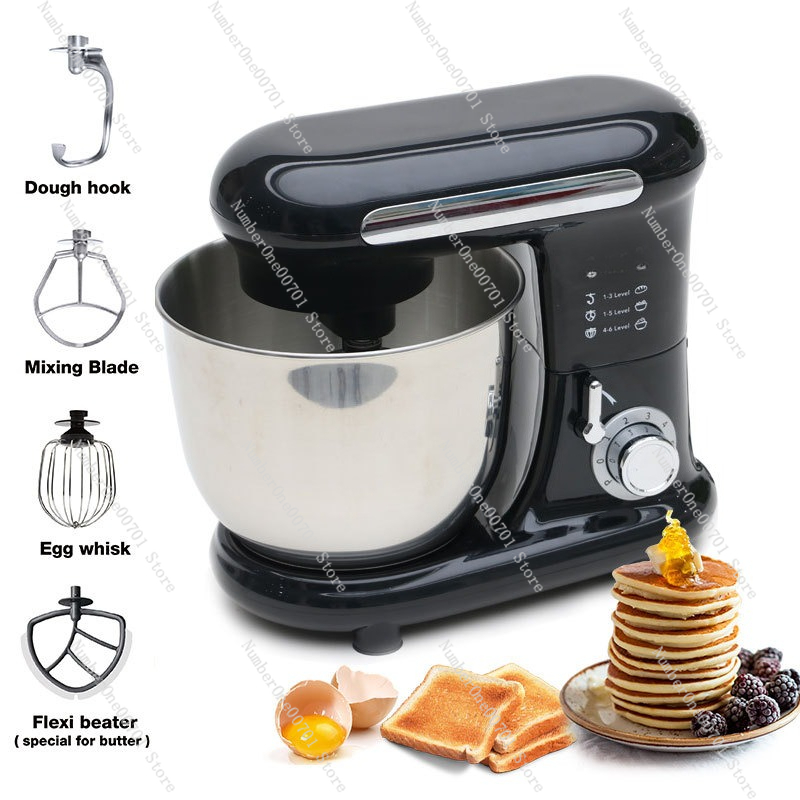 Commercial Kitchen Mixers Dough Mixer - خلاط عجين كهربائي تجاري، خفاقة بيض،