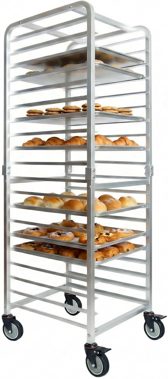 Commercial Kitchen Pans - رف تجاري من الفولاذ المقاوم للصدأ