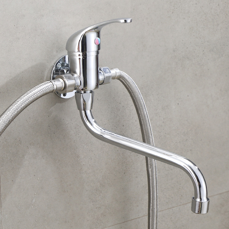 جدار اضافية طويلة صنبور بالوعة - مراجعة Commercial Kitchen Faucet وسعره