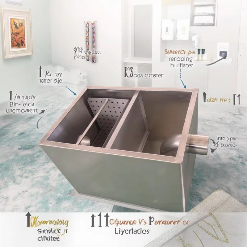 مصيدة شحم المطبخ الجديدة المصن - مراجعة Commercial Kitchen Grease Trap وسعره